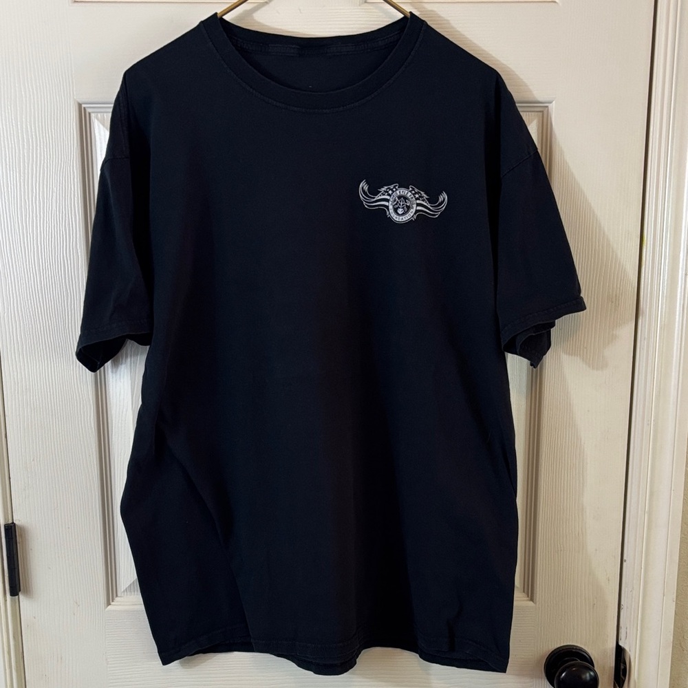Black Graphic T-Shirt Chris kyle frog foundation